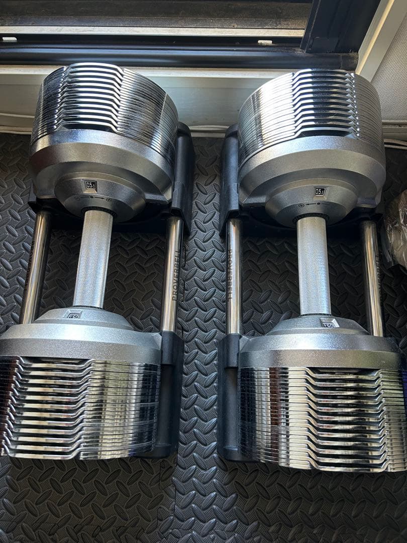 かずきさま専用　PROVERBELL 可変式ダンベル 2個　ベンチセット