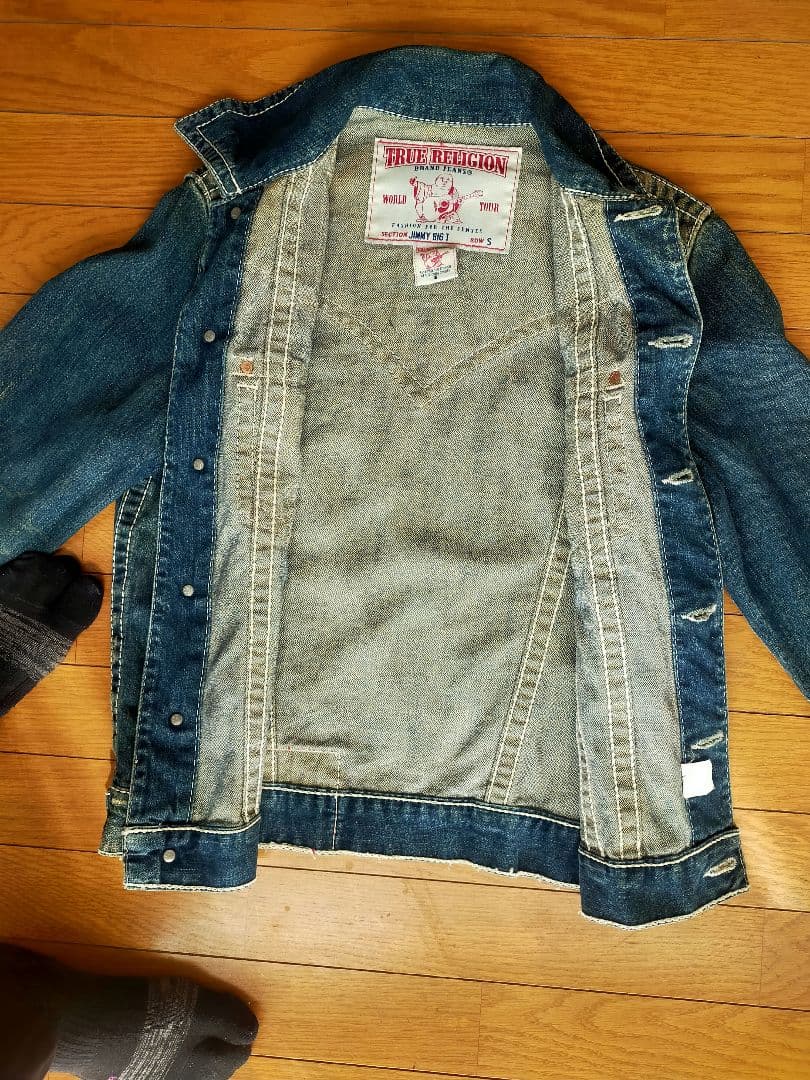 True Religion JIMMI BIG Tデニムジャケット Sサイズ