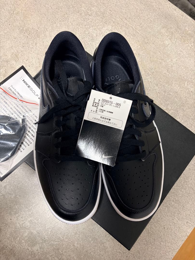 Nike Air Jordan 1 Low G ブラック