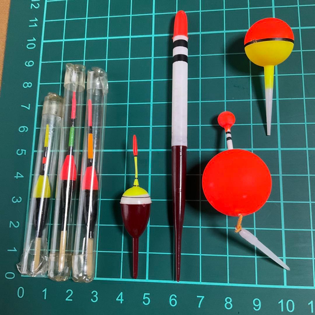 小物釣り竿（175・180・230）仕掛けセット、本革レザーレトロショルダー