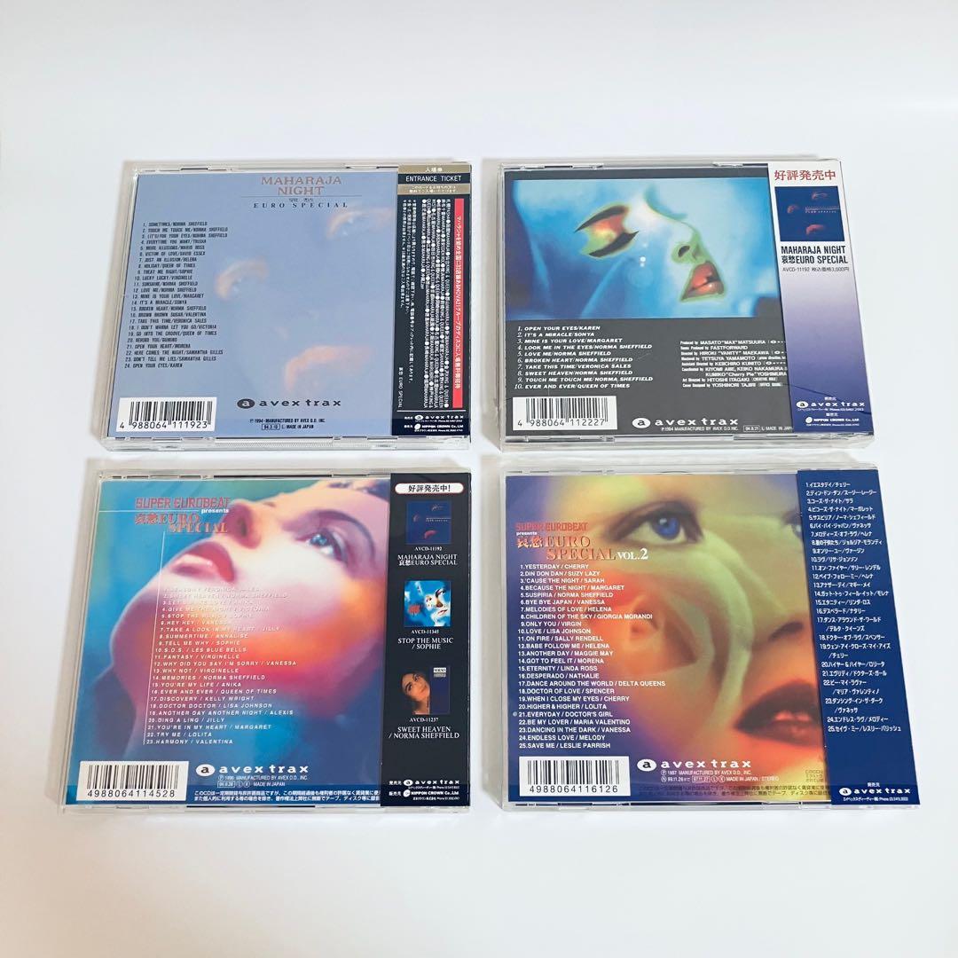 マハラジャナイト哀愁ユーロスペシャル その他 哀愁シリーズ 4枚セット
