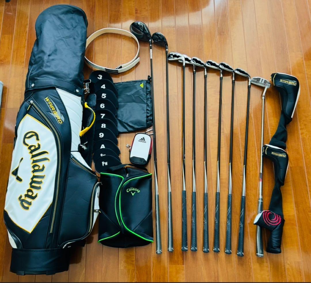 キャロウェイ WARBIRD ゴルフクラブセット ９本　極美品　特典おまけ付
