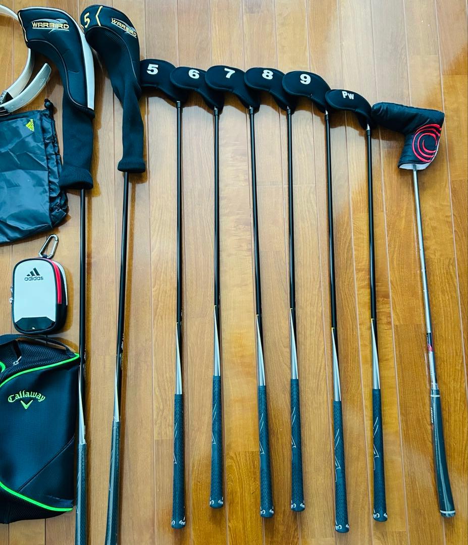 キャロウェイ WARBIRD ゴルフクラブセット ９本　極美品　特典おまけ付