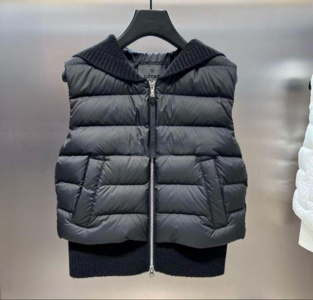 G/FORE 新作ジーフォア ゴルフウェア トップス ノースリーブ ダウンベスト