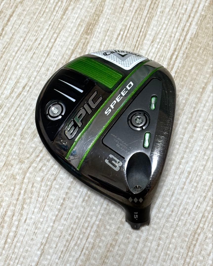 EPIC SPEED 3Wトリプルダイヤモンド♦︎♦︎♦︎ ヘッドのみ（カバー付き）
