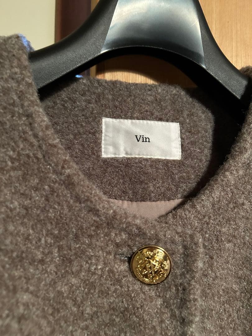 Vin ウールライクドルマンコート
