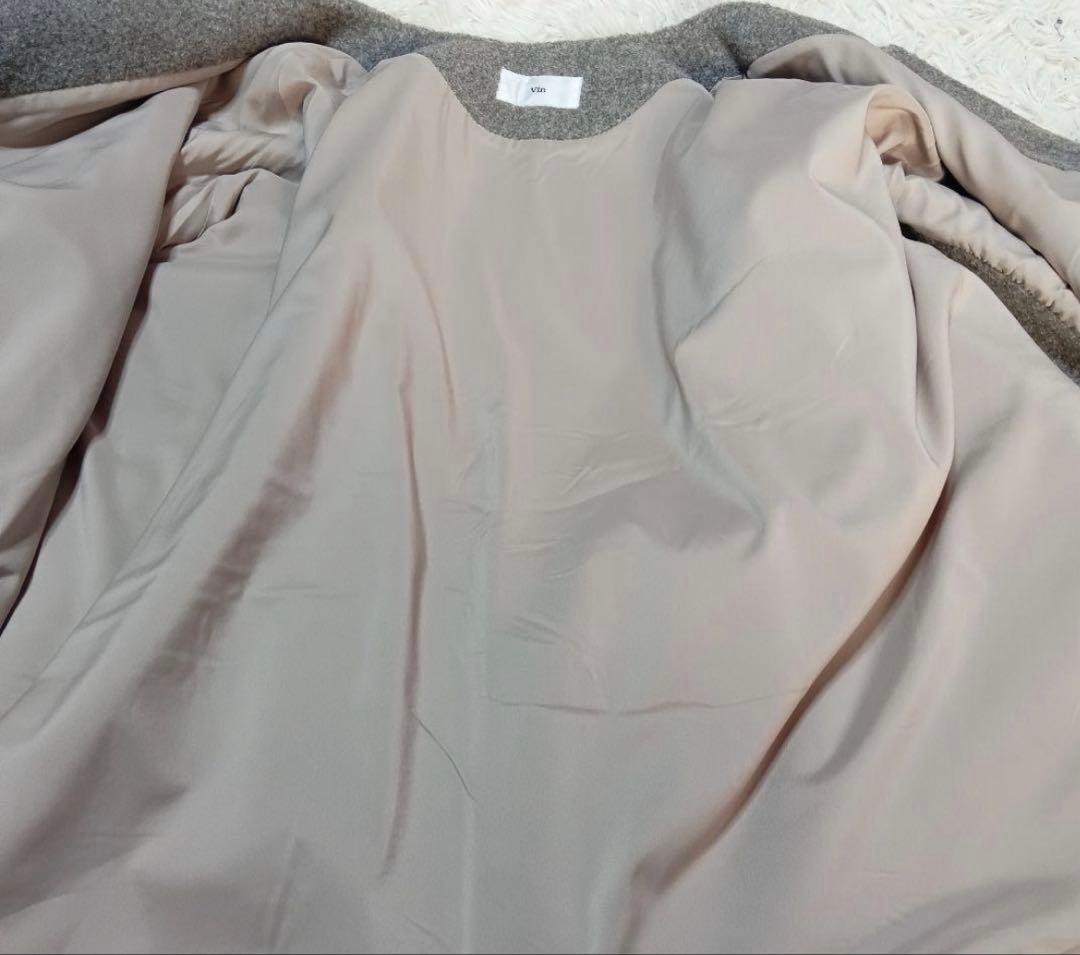 Vin ウールライクドルマンコート