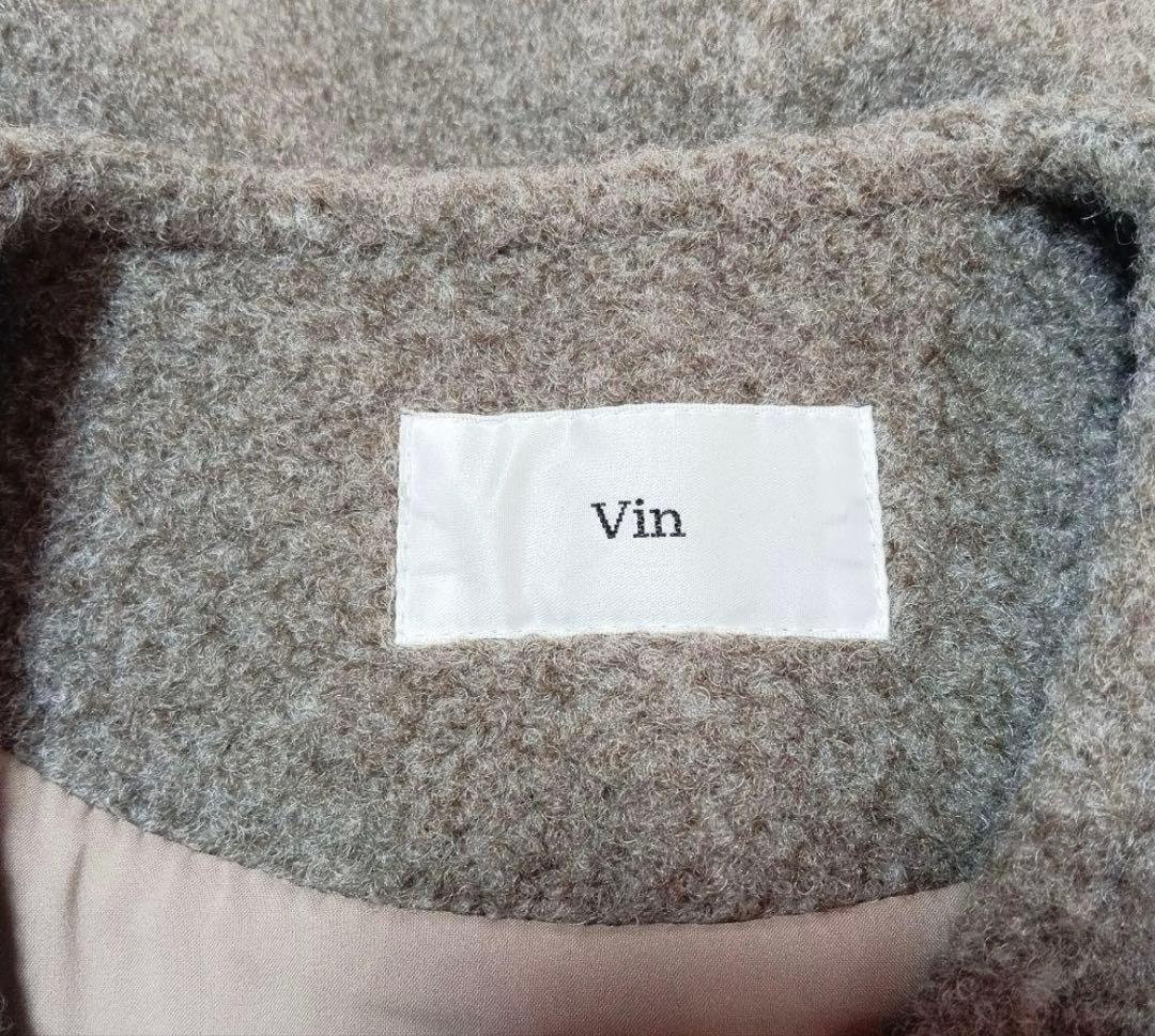 Vin ウールライクドルマンコート