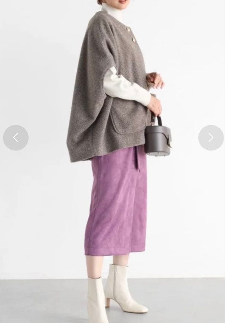 Vin ウールライクドルマンコート