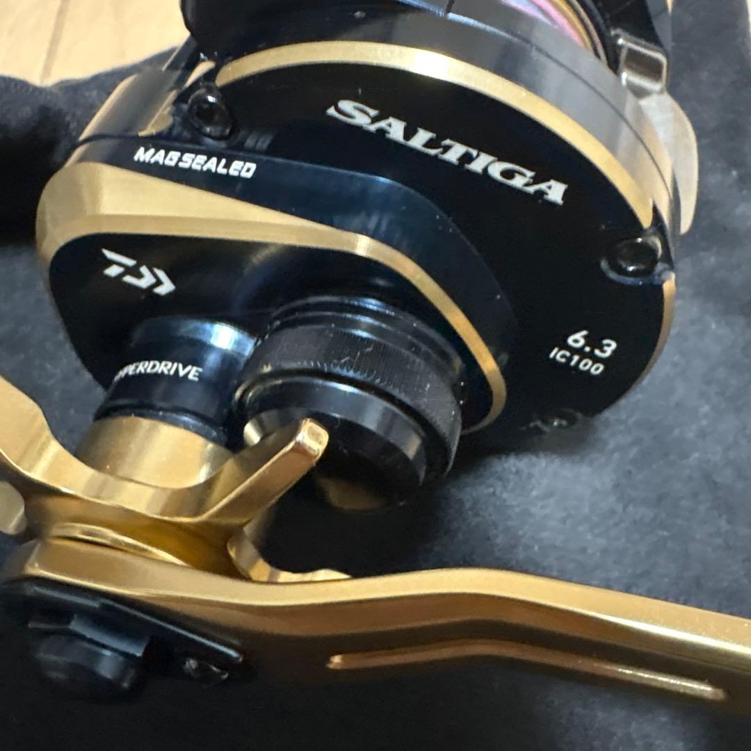 SALTIGA 6.3 IC100Ｌ ベイトリール　美品