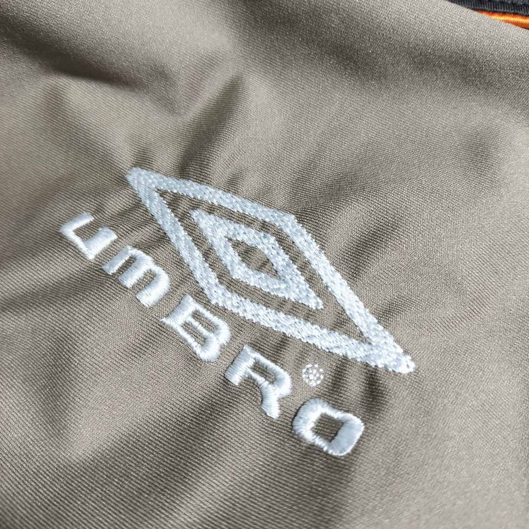 極美品 old UMBRO アースカラー バイカラー パイピング M ストレッチ