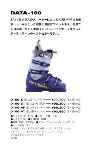 REXXAM DATA100 ソール262mm スキーブーツ 靴 22㎝