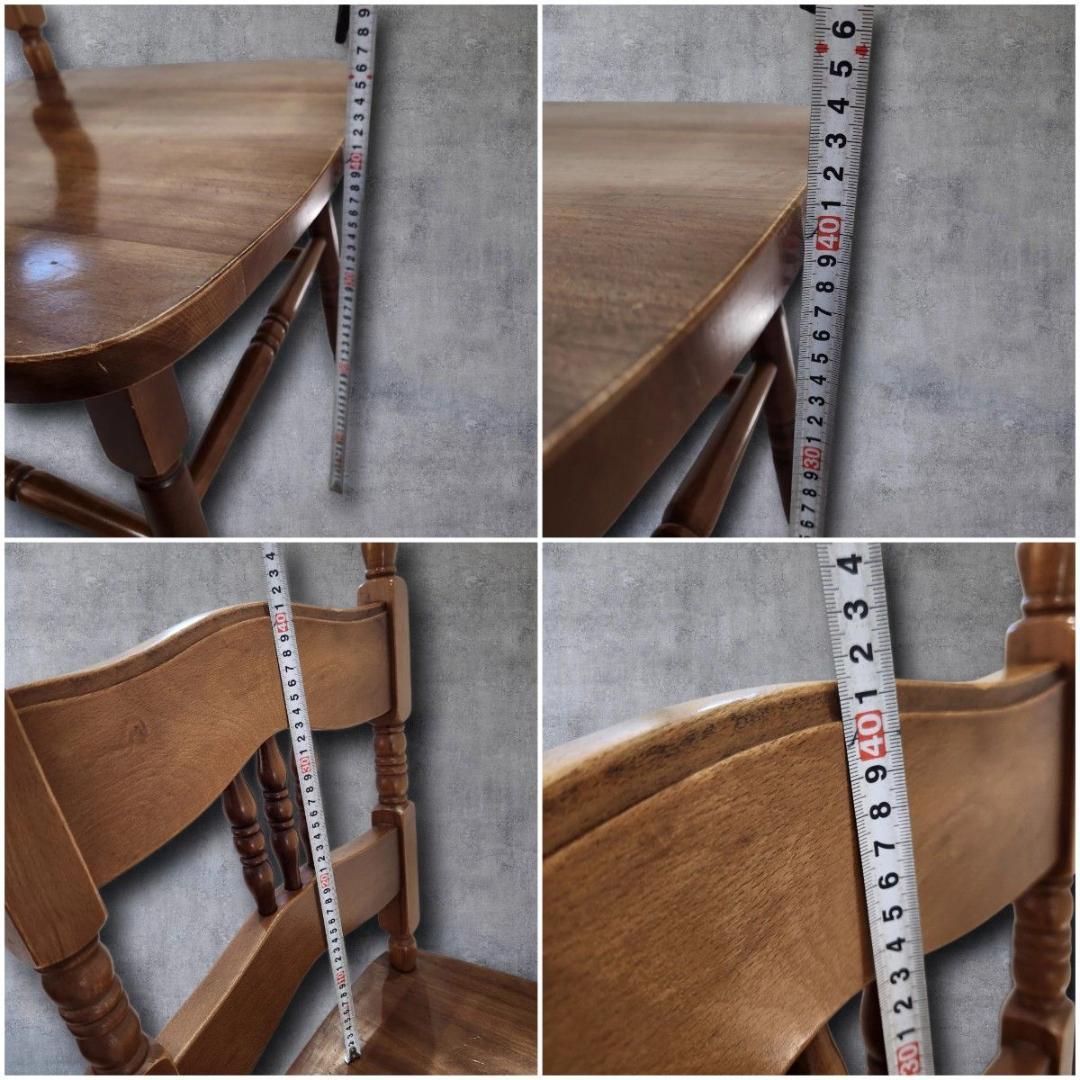 British Antique Wooden Chair 北欧風　カントリー