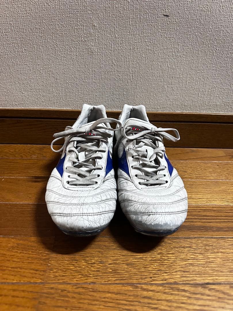 【極希少カラー】ミズノ モレリア2 ジャパン 26cmホワイト×ブルー×レッド