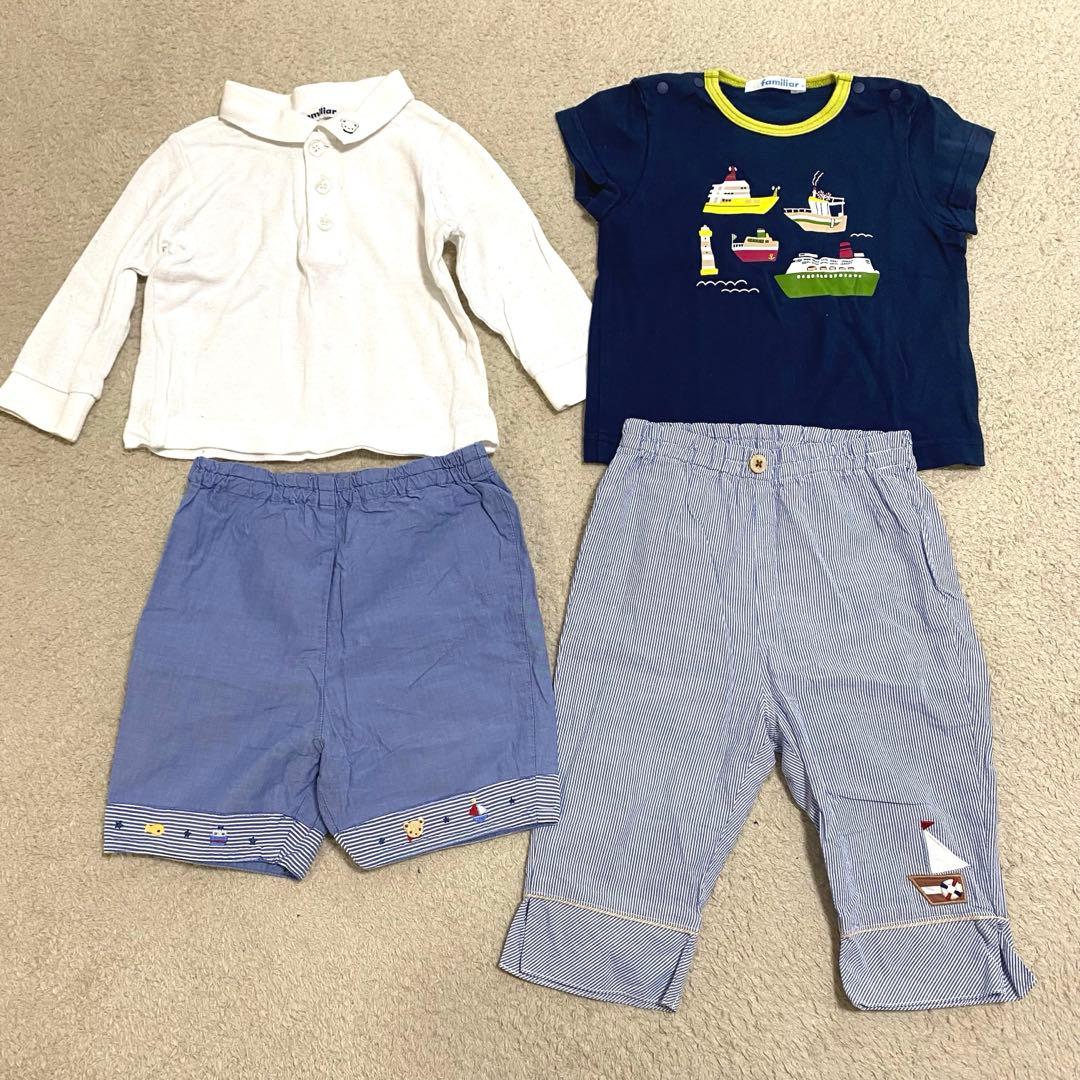 い*ご様 ファミリア　80 男の子　セット　Tシャツ