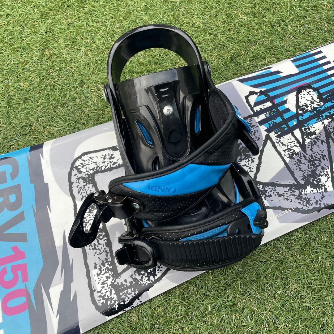 IGNIO スノーボード　150 　2点セット　ボード　ビンディング
