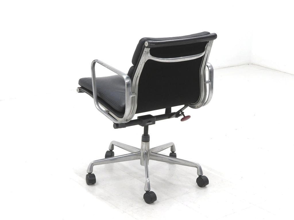 ハーマンミラー　ソフトパッド　総本革　レザー　デスクチェア　イームズ　チェア