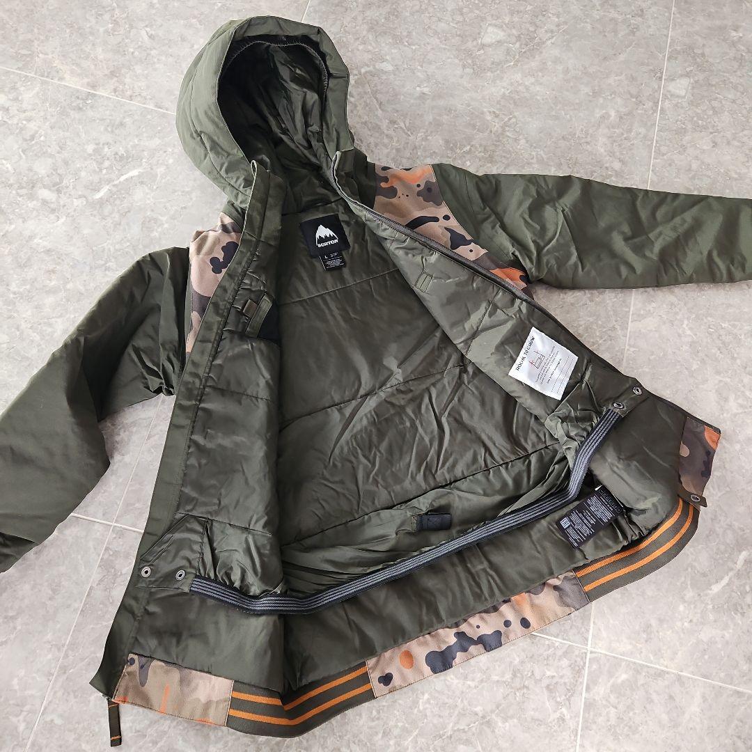 ■超美品■BURTON　スノーボードウェア　ジャケット・ビブパンツセットLサイズ