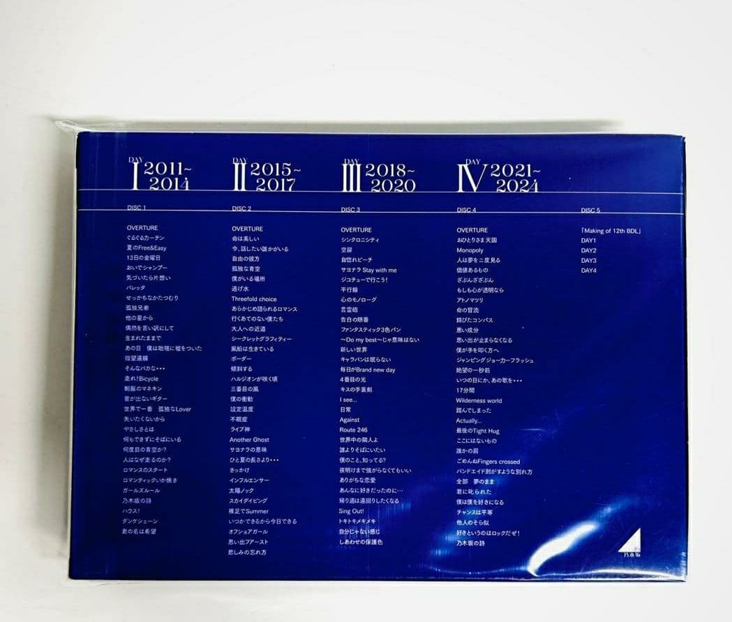 【新品未開封】乃木坂46 12thYEARBIRTHDAYLIVE完全生産限定盤