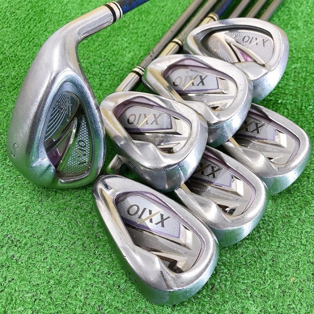 ツ55★7本ゼクシオレディースアイアンセット MP700L XXIOMP800L