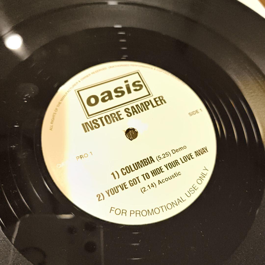 【LPレコード】OASIS INSTORE SAMPLER レア非売品