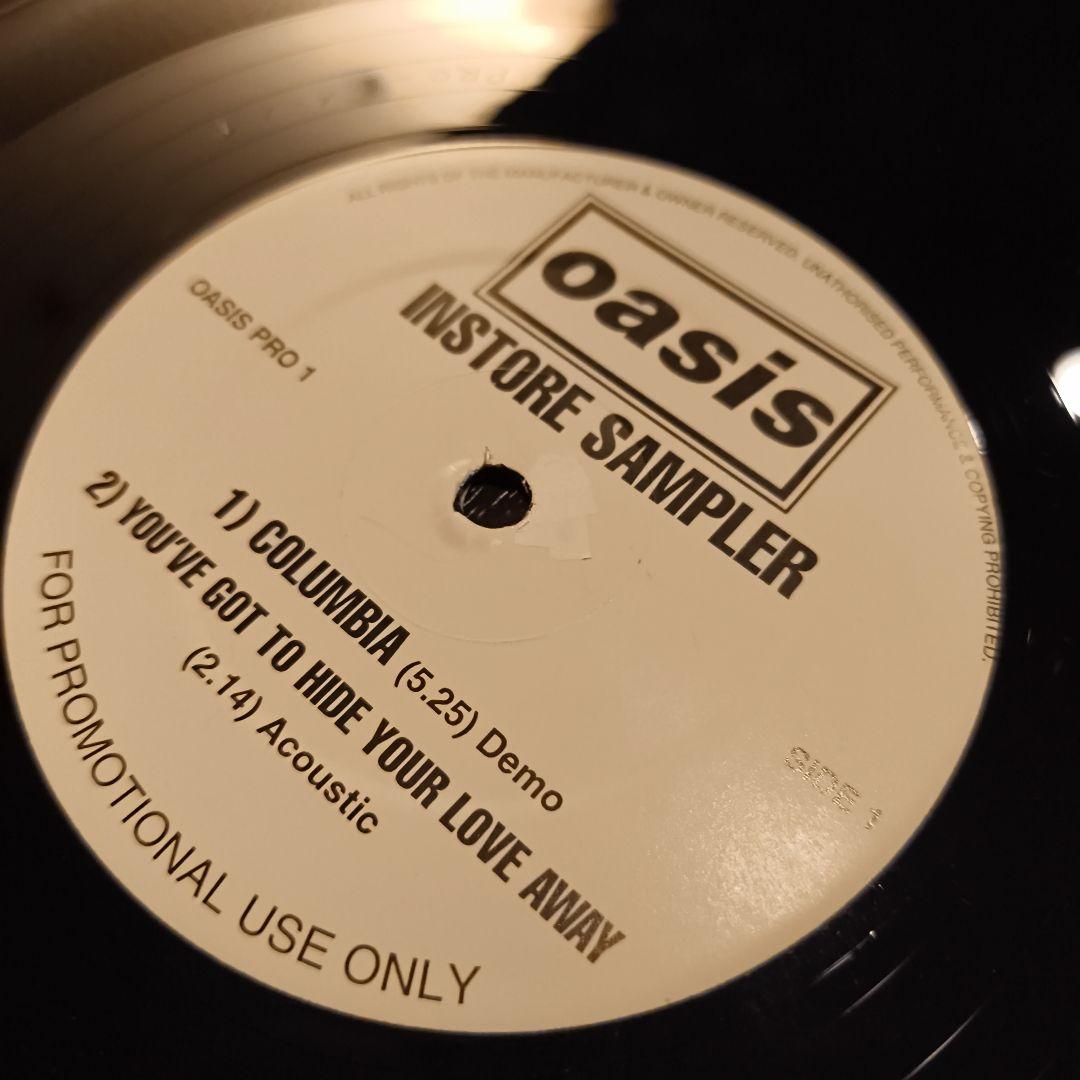 【LPレコード】OASIS INSTORE SAMPLER レア非売品