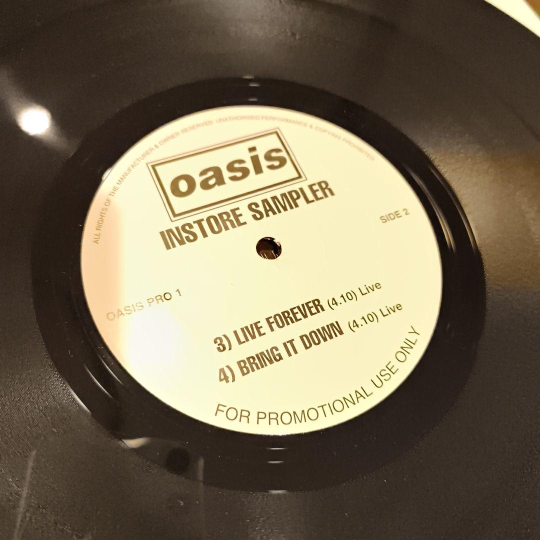 【LPレコード】OASIS INSTORE SAMPLER レア非売品