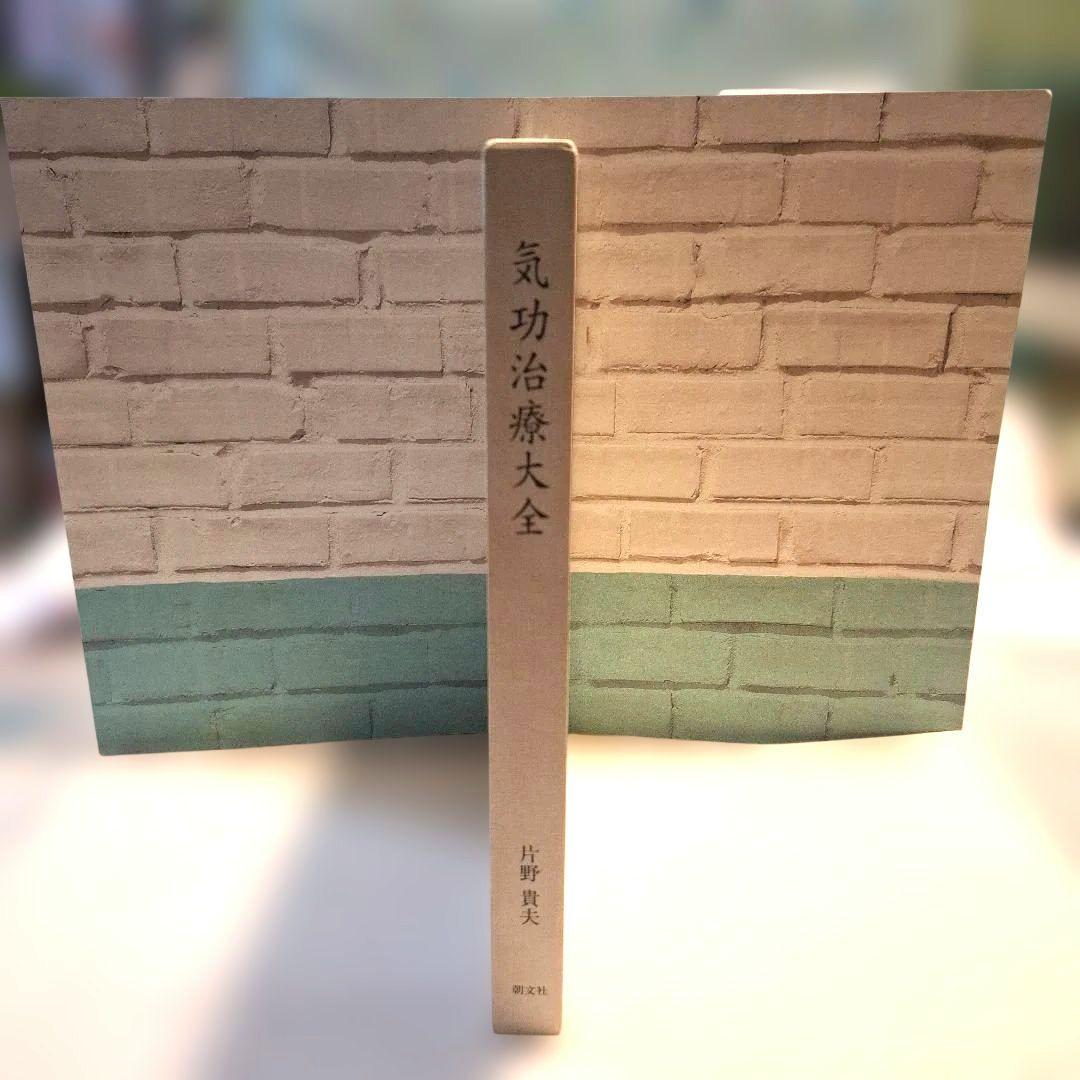 気功治療大全　片野貴夫　朝文社　外箱付き