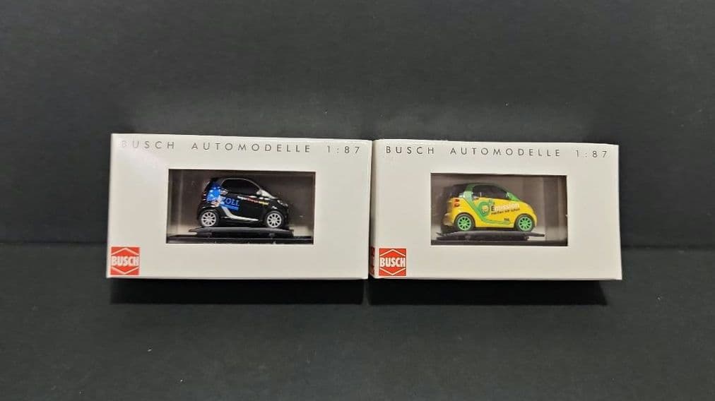ブッシュ　スマート４５１ 1/87（HO）スケール　１２台セット