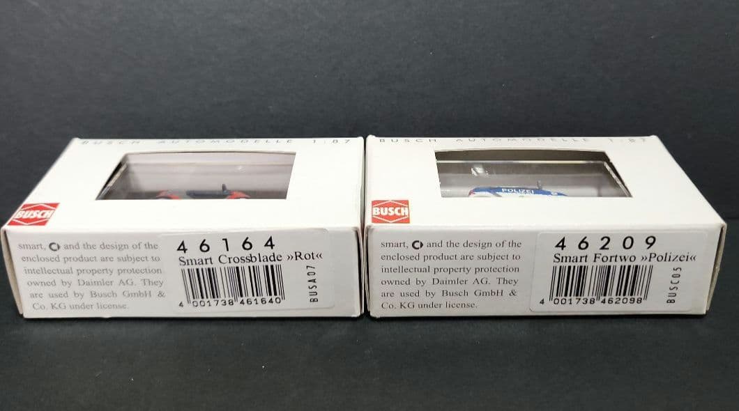 ブッシュ　スマート４５１ 1/87（HO）スケール　１２台セット