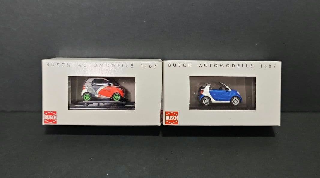 ブッシュ　スマート４５１ 1/87（HO）スケール　１２台セット