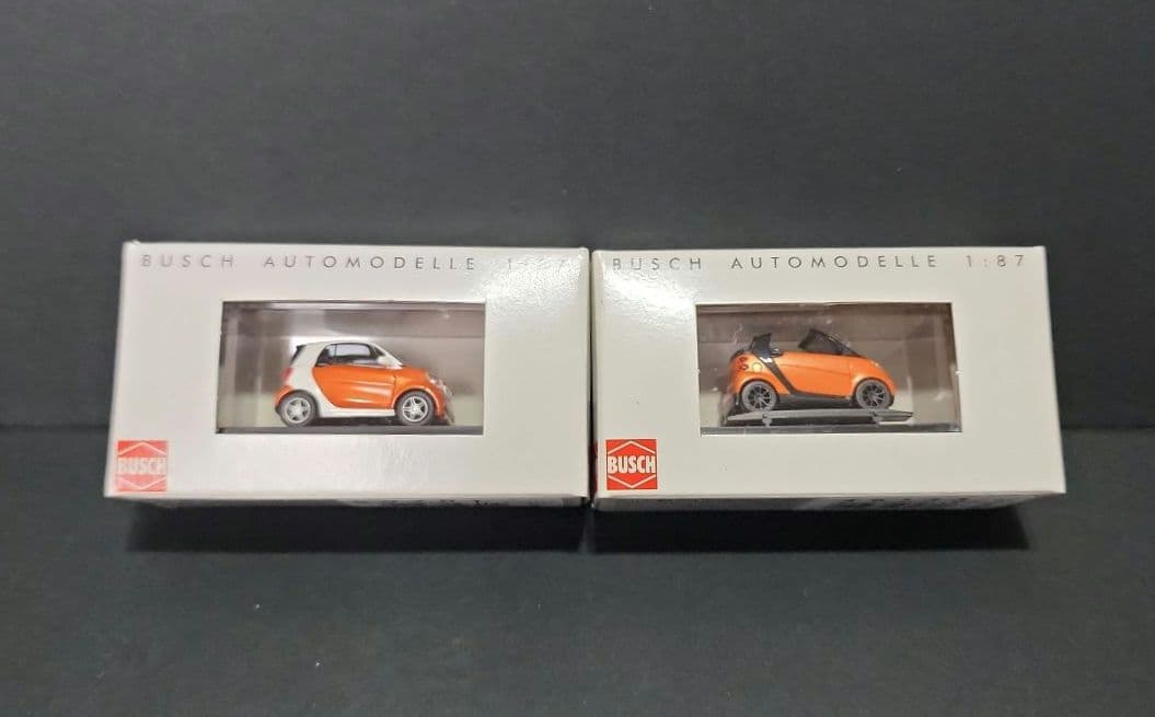 ブッシュ　スマート４５１ 1/87（HO）スケール　１２台セット