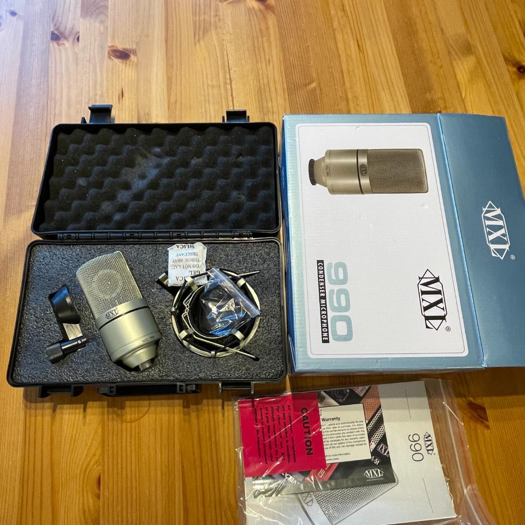 MXL990改 U-47タイプラージダイアフラム／両指向性カスタムモデル