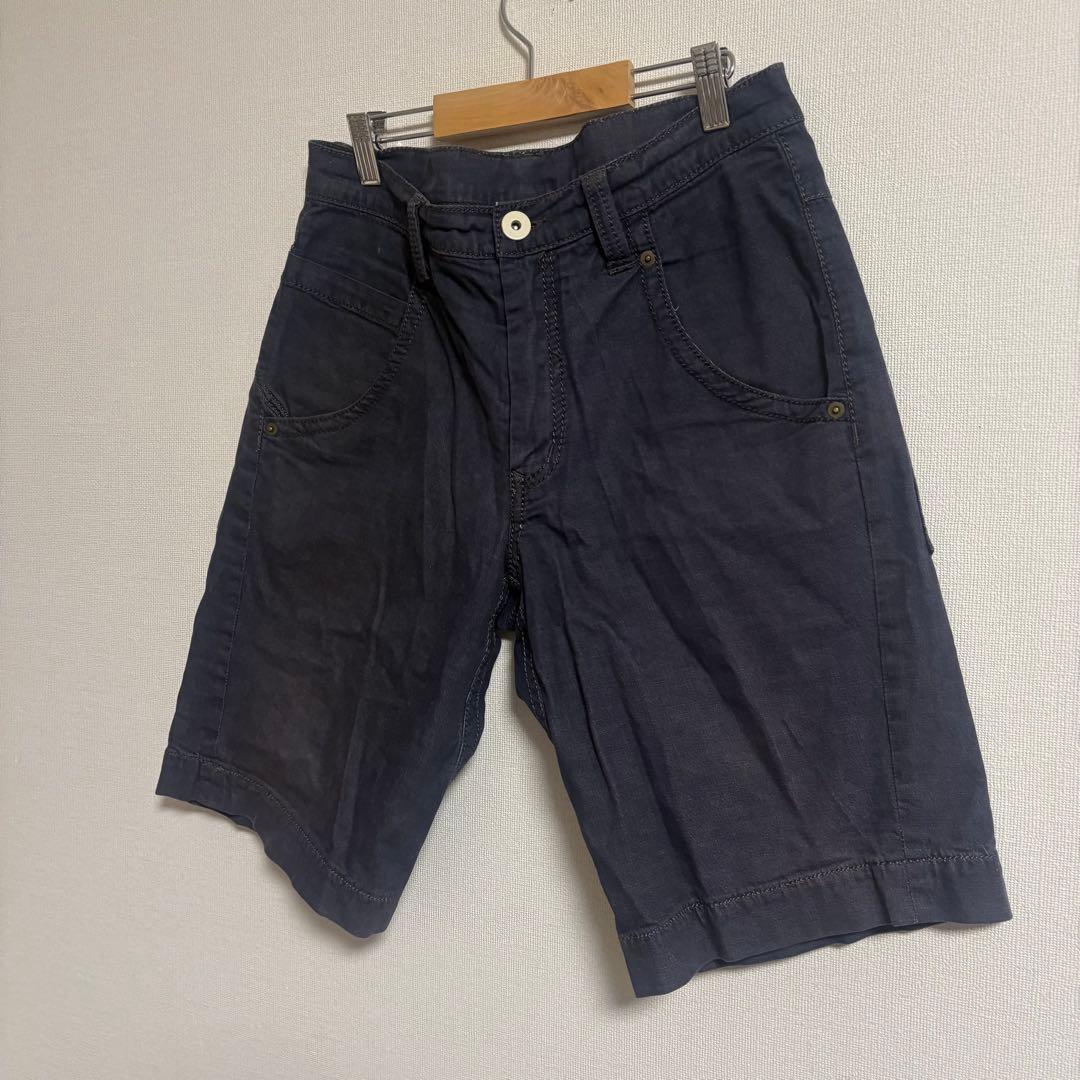 PEARLY GATES ハーフパンツ サイズ5 デニムカラー ゴルフ 4666
