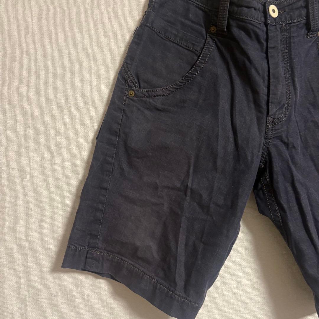PEARLY GATES ハーフパンツ サイズ5 デニムカラー ゴルフ 4666