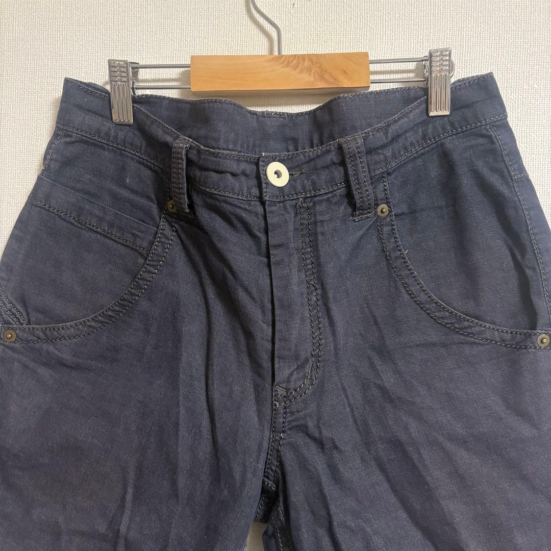 PEARLY GATES ハーフパンツ サイズ5 デニムカラー ゴルフ 4666