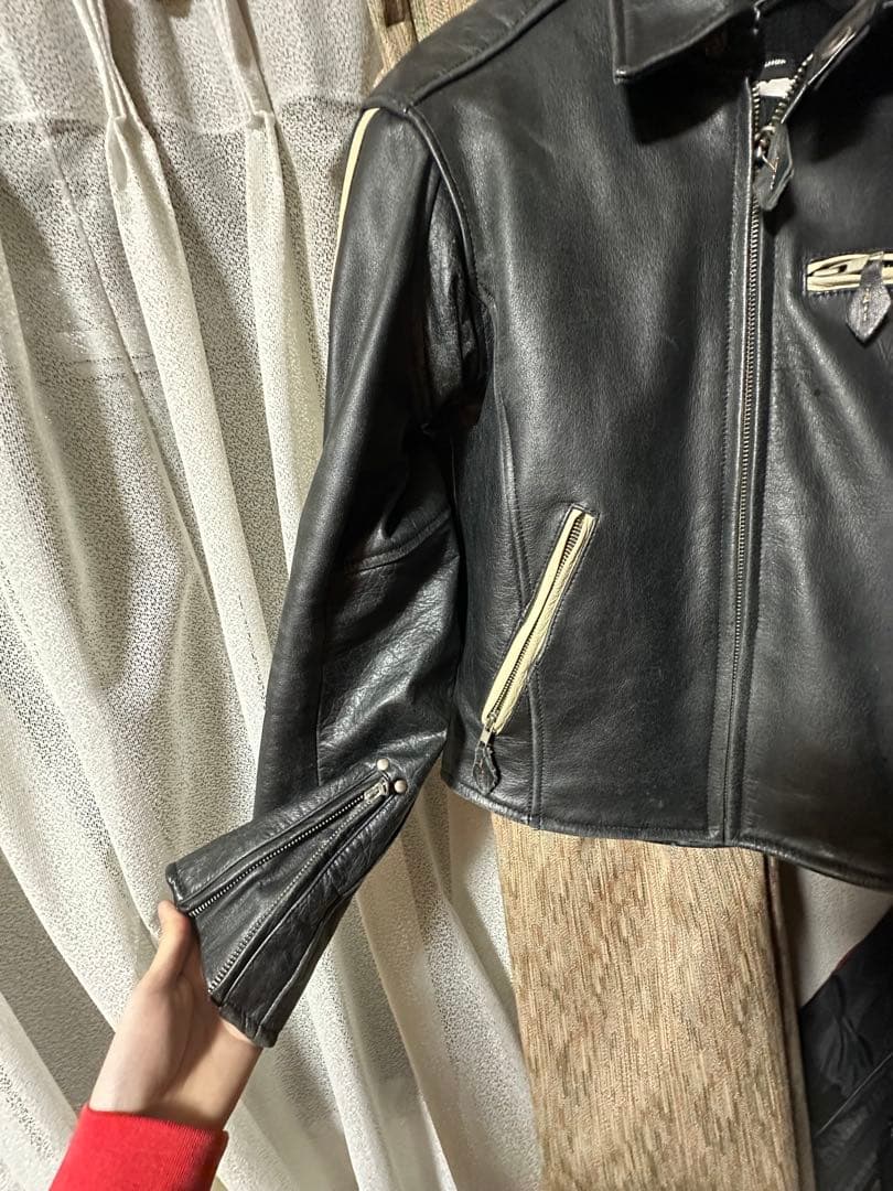 レザージャケット　the elephant sullen rick owens