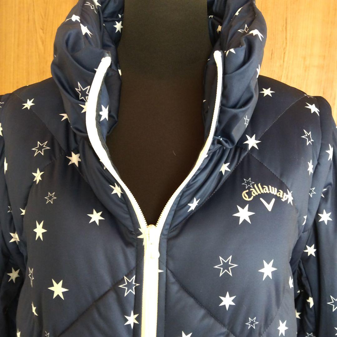 キャロウェイ 中綿 ジャケット &ベスト 2Ｗａｙ星柄ＸＬ
