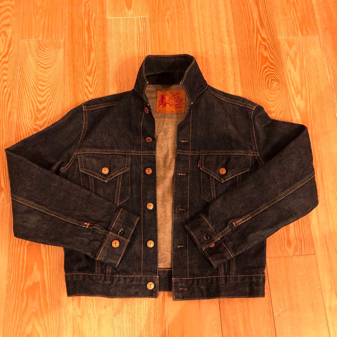 エヴィス Lot 1557 デニムジャケット サイズ36 水牛タグ Uなし