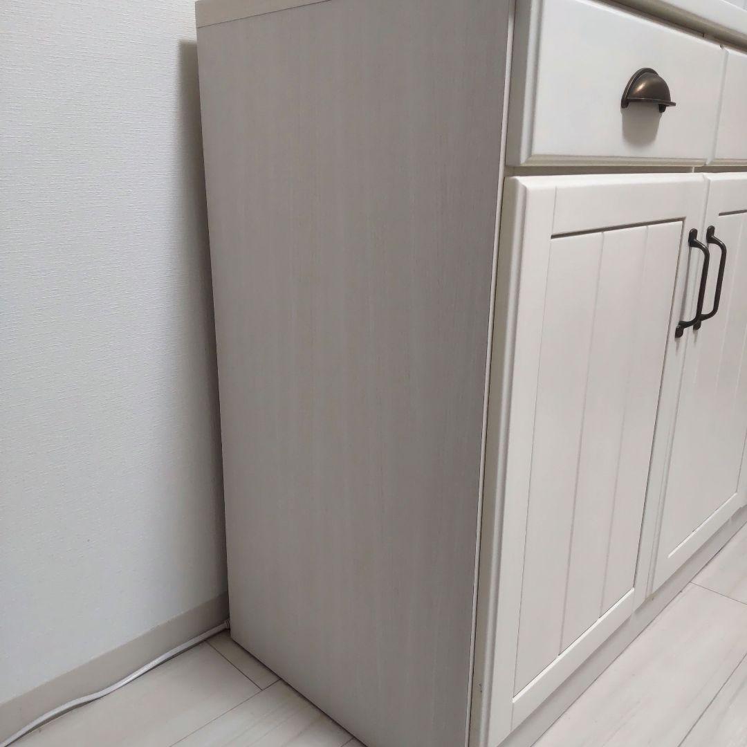 ニトリ ミランダ キッチンカウンター おしゃれ 食器棚