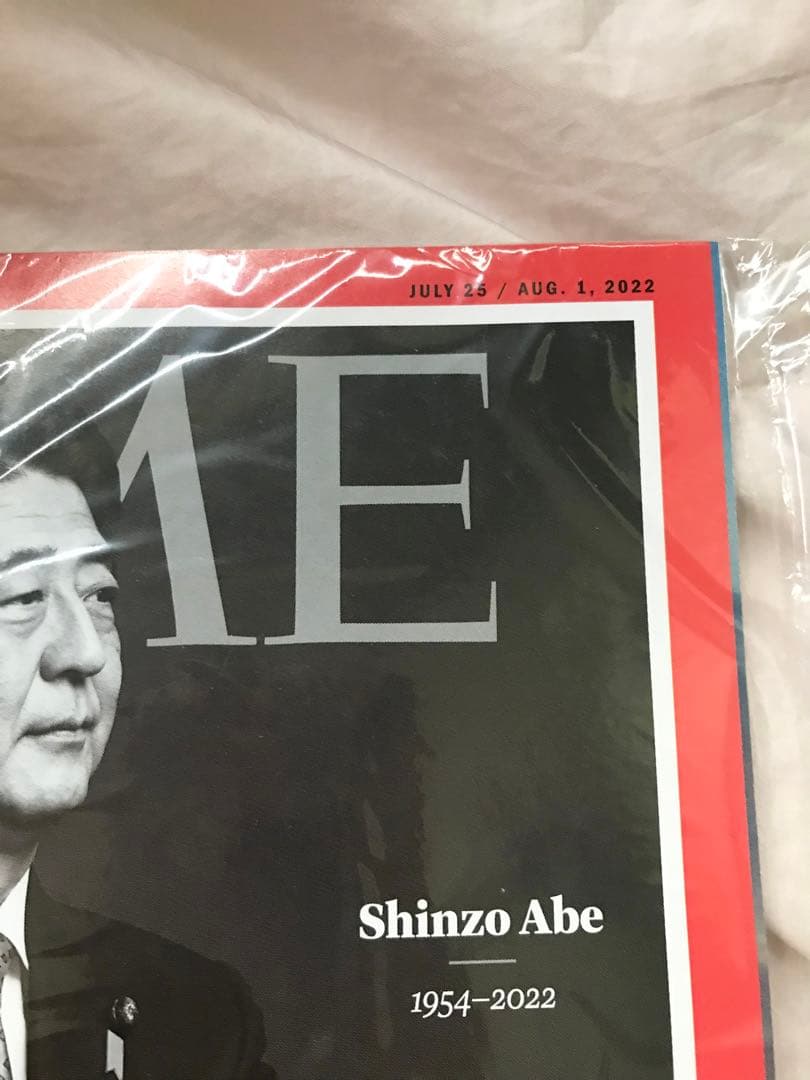 タイム誌　time誌　安倍元首相　安倍晋三
