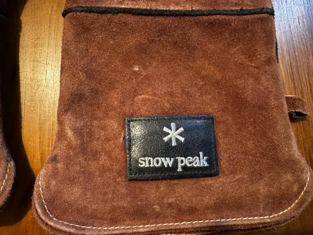 スノーピーク ファイヤーサイドグローブ ブラウン キャンパーズミトンセット