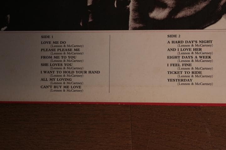 値下☆The Beatles レコード盤6枚中古品☆