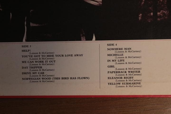 値下☆The Beatles レコード盤6枚中古品☆