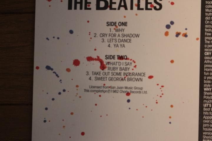 値下☆The Beatles レコード盤6枚中古品☆
