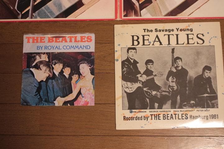 値下☆The Beatles レコード盤6枚中古品☆