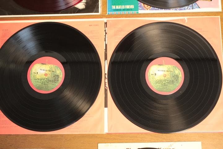 値下☆The Beatles レコード盤6枚中古品☆