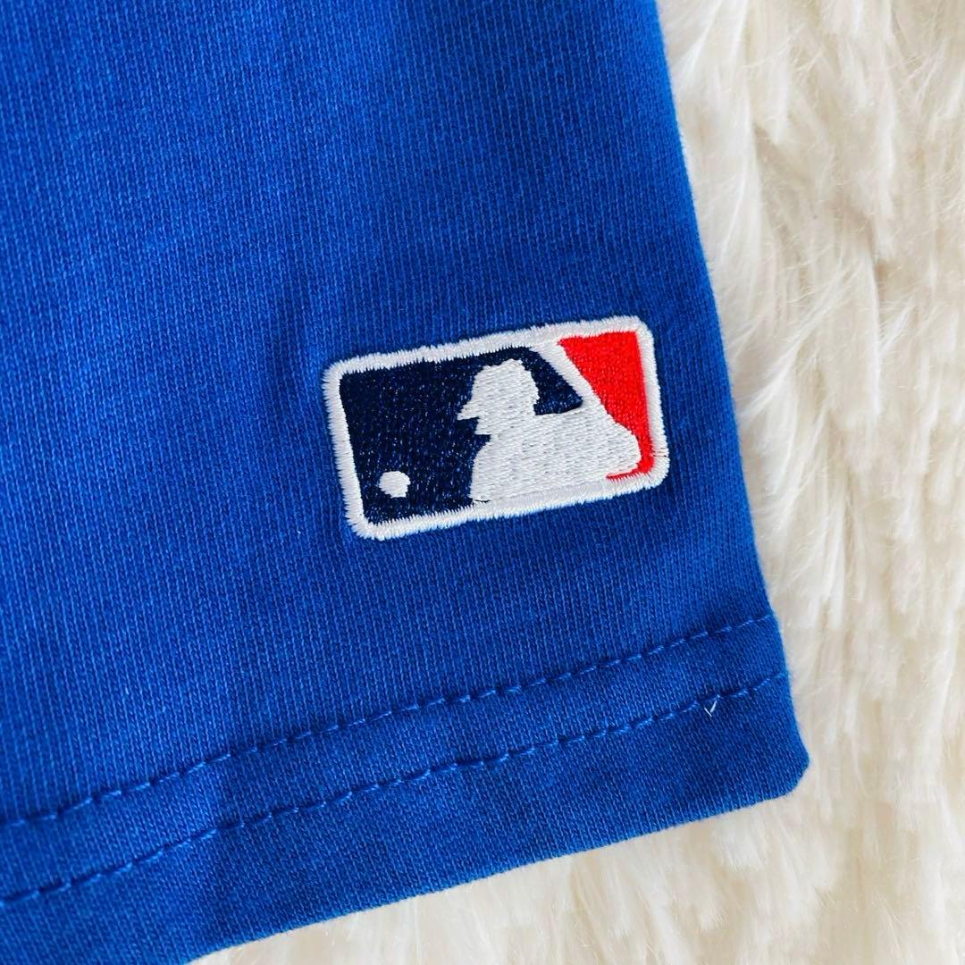 【新品未使用タグ付き】MLBドジャース ユニフォームパーカー半袖Tシャツ 大谷