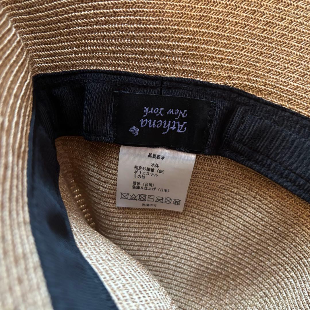 Athena New York ストローハット