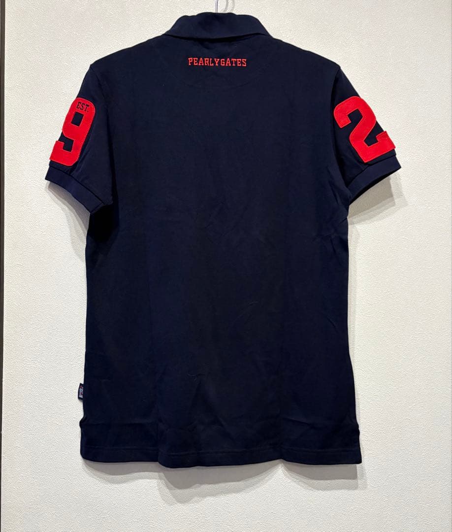 新品タグ付☆パーリーゲイツ　ポロシャツ　ゴルフウエア 25周年限定　半袖5